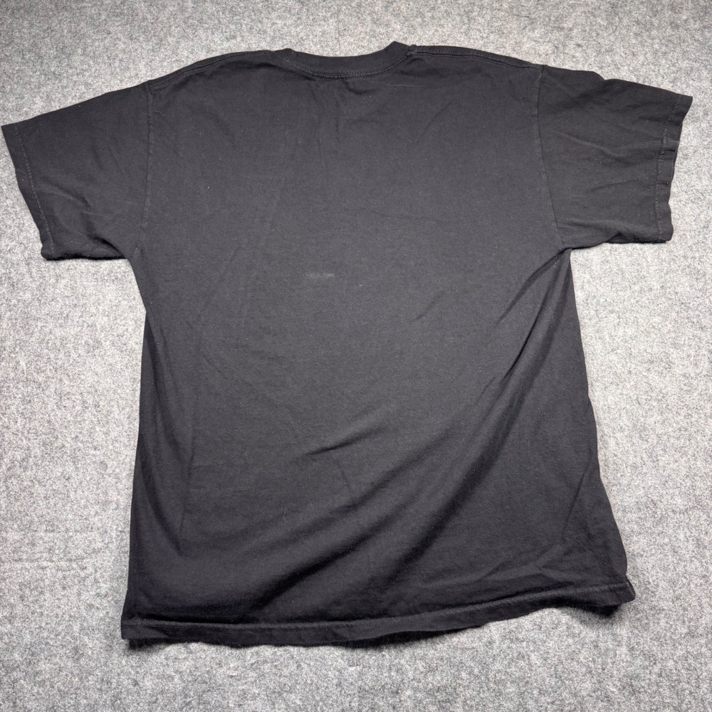 Ass Kickin Home Grown Marijuana Weed Leaf Black Graphic T-Shirt Mens Large - Picture 2 of 7